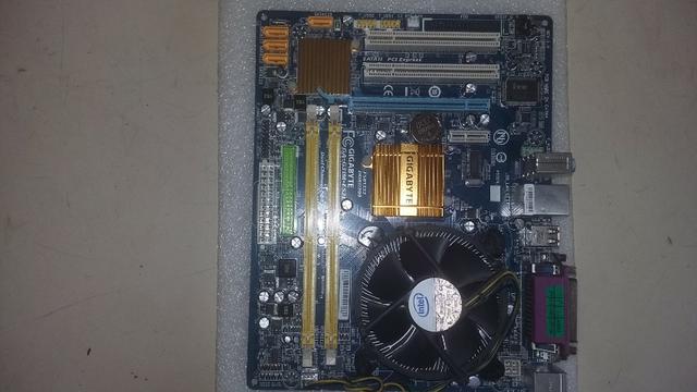 Placa Mãe Completa Com Processador Cooler e Espelho Traseiro - Foto 3