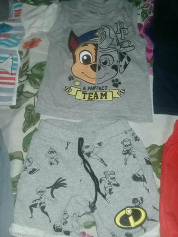 Lote de roupas Menino de 1 ano - Foto 3