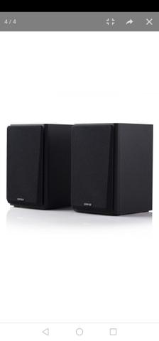 Caixa Multimídia 2.0 Com Woofer 24w Rms R1000t4 Preta - Edifier