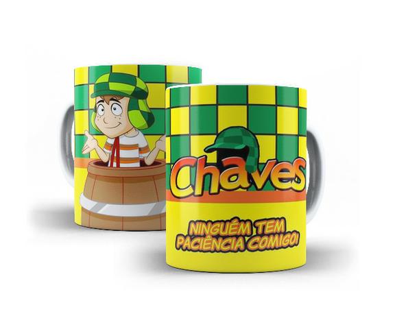 Caneca turma do Chaves / Chapolin