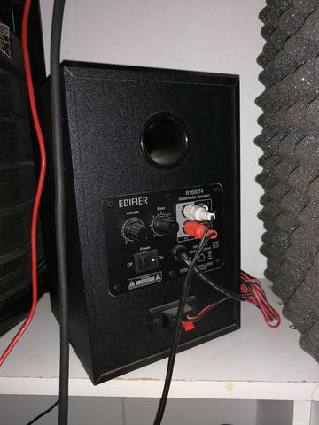 Caixa Multimídia 2.0 Com Woofer 24w Rms R1000t4 Preta - Edifier - Foto 5