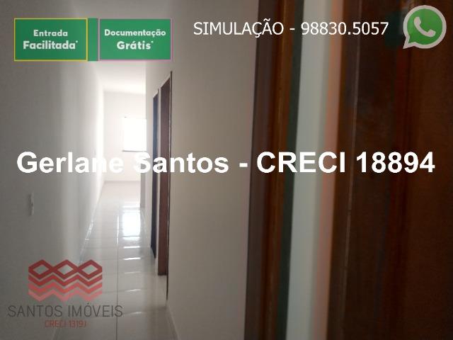 Escritura Grátis Casa 02 Quartos, 2 banheiros, 2 garagens - Foto 3