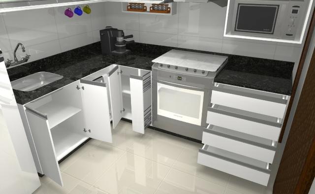 Armario Cozinha 100% MDF - Foto 5