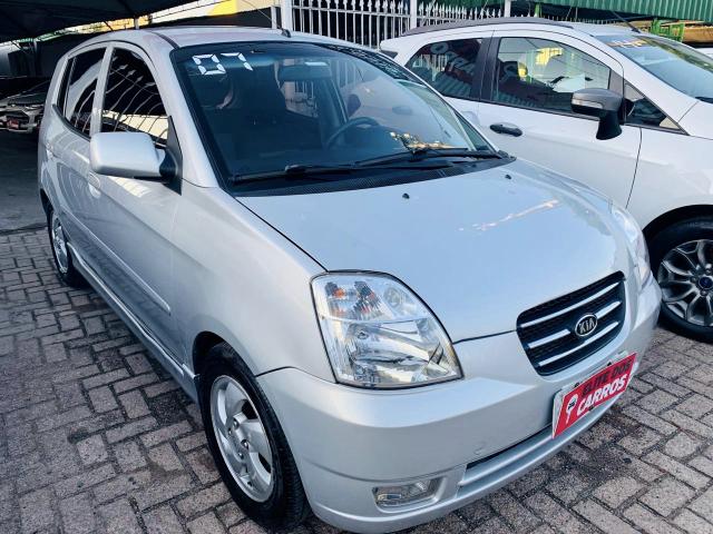 Kia Picanto 2007 | Completíssimo | Bancos em couro | Ac trocas e financiamos
