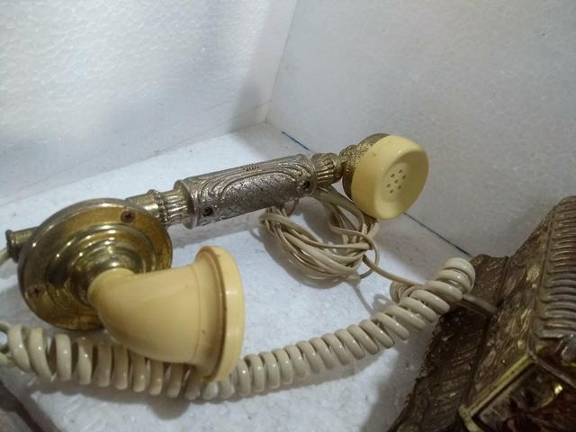 Telefone antigo Bronze - Foto 3