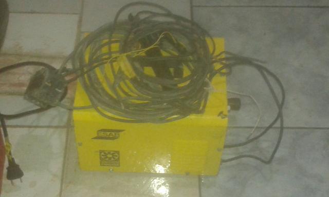 Por motivo de viagem vendo LIXADEIRA MÁQUINA DE SOLDA E UMA ROÇADEIRA ZERADA NO PLÁSTICO - Foto 5