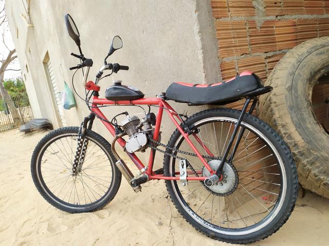 Bicicleta Motorizada 80cc - Foto 8