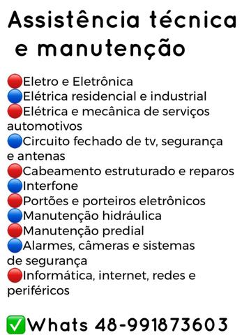 Assistência técnica e manutenção