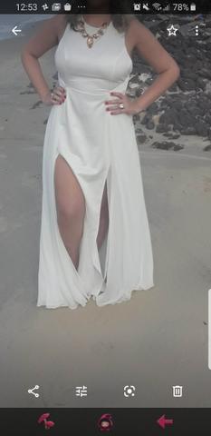 Vestido Off white Tamanho G - Foto 2