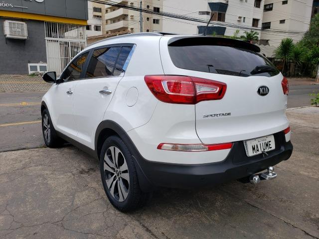 Kia Sportage EX 2.0 13/14 flex aut. branca - Foto 5