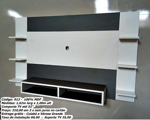 Painel MDF para TV até 52" (NOVO) - Foto 5