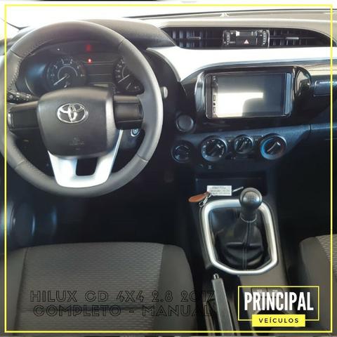 Toyota Hilux Cd 4x4 2.8 2017 Completo - Manual - Foto 6