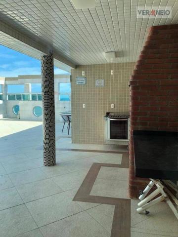 Apartamento com 2 dormitórios para alugar, 99 m² por R$ 3.100,00/mês - Canto do Forte - Pr - Foto 12