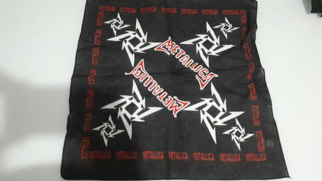 Bandanas Rock AC/DC Iron Maiden Metallica Sepultura - Foto 2
