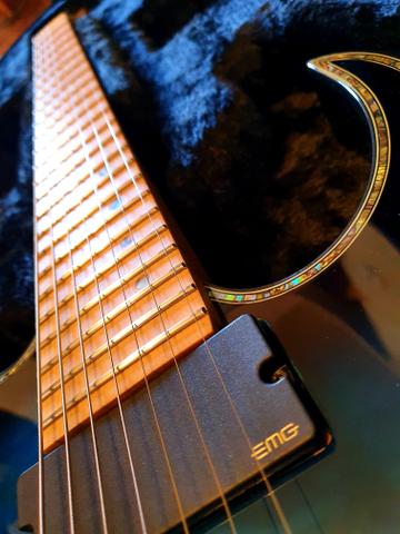 Ibanez iron label RGIX27FEQM SBS Sapphire Blue premium prestige Jem js1000 rg550 - Foto 4