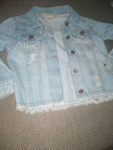 jaqueta jeans 1 ano