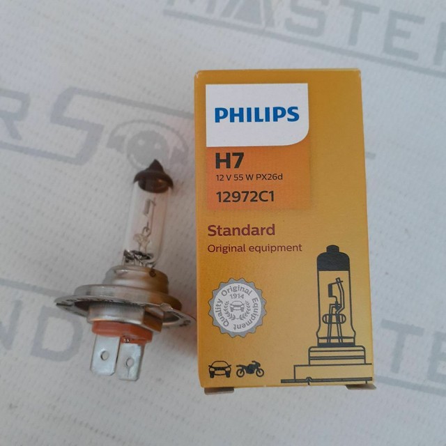 Lâmpada Philips. H7. Nova. Instalada.