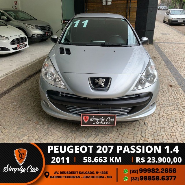 PEUGEOT 201 PASSION XR SPORT 1.4 FLEX 2011