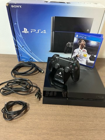 Ps4 Fat Preto Completo - Videogames - Uberaba, Curitiba 1013521468 | OLX