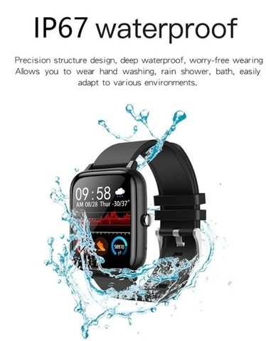 Relógio Smartwatch P6 Original Bluetooth Ip67 - Foto 3