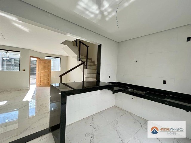 Casa com 3 quartos sendo 01 com suite à venda, 140 m² por R$ 689.000 - Santa Branca - Belo - Foto 3