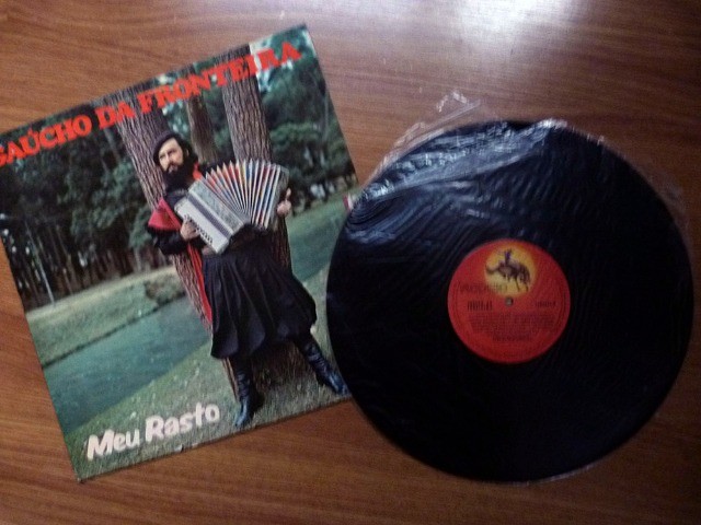 Gaucho Da Fronteira Meu Rasto Lp Nacional 1980 - disco de vinil