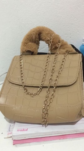 shein brown bolsa
