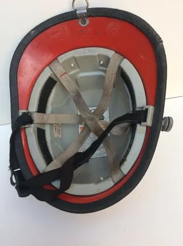 capacete de bombeiro antigo - Foto 5