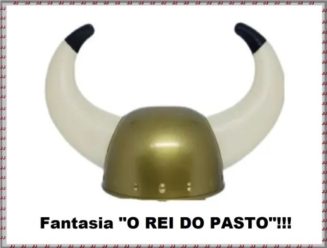 Chapéu de Touro - Viking, Chifre - Carnaval - Fantasia ou festas - Foto 3