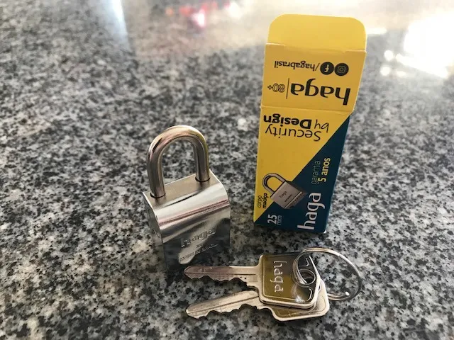 Cadeado Haga - High Security 25mm (Novo)