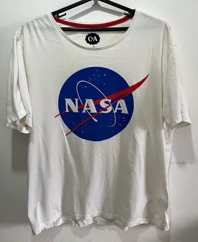 Camisa Branca Nasa