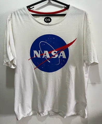 Camisa Branca Nasa
