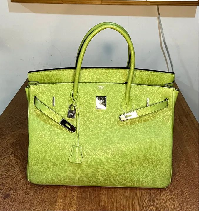 Bolsa Hermès Birkin Verde - Foto 4