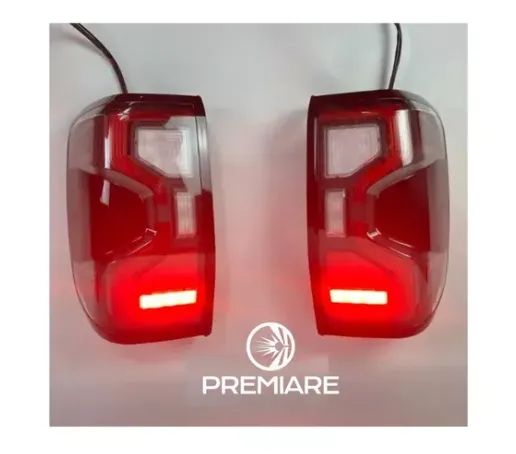 Par Lanterna Full Led Traseira Nova Ranger 2024 Fumê - Foto 5
