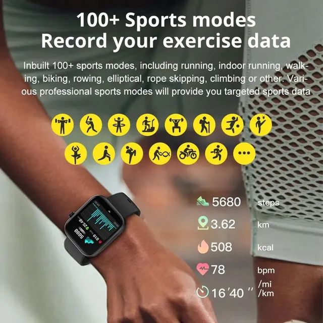 Smartwatch Colmi P71 Novo Lacrado  - Foto 3