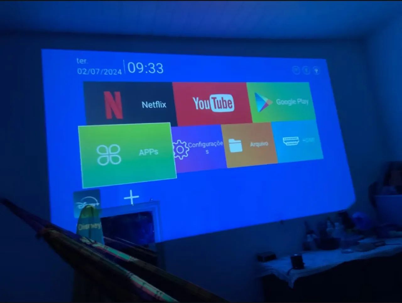 Projetor 4K HD 150 polegadas HY300 Magcubic - Foto 2