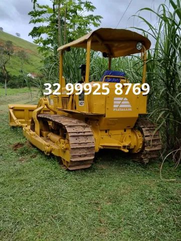 Trator de esteira AD7B ano 1986 motor MWM 229 com 6 cilindros - Foto 2