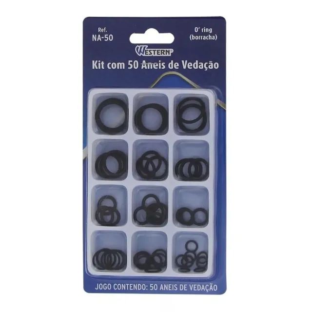 Anel De Borracha O'ring Reparo Registro Torneira Kit 50 Pçs - Novo - Foto 4