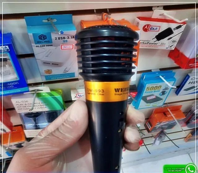 Microfone com Fio Profissional  - Foto 3