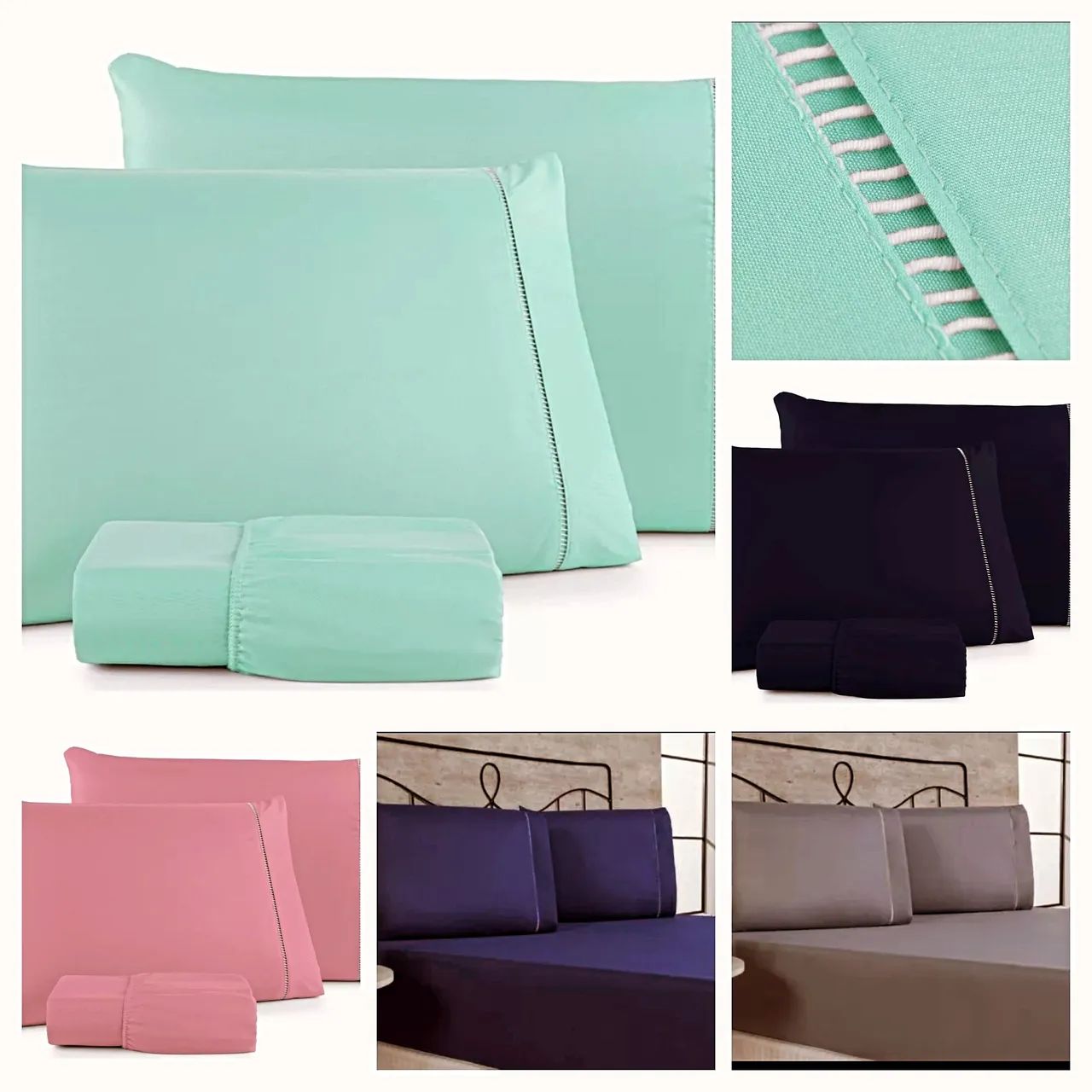 Kit de Cama com 3 Peças -  Macio e Confortável