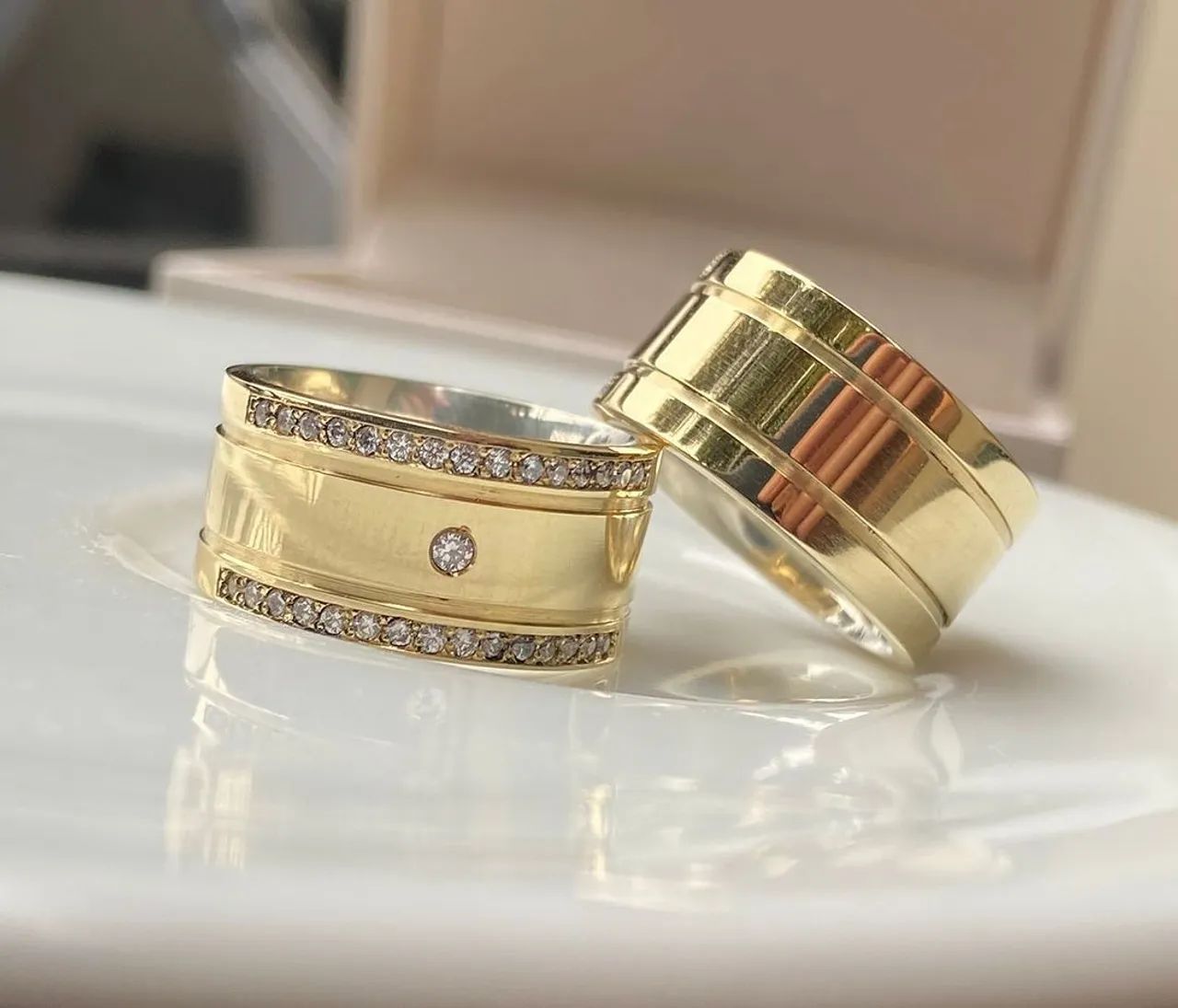 LINDAS ALIANÇAS EM MOEDA ANTIGA  - Foto 4