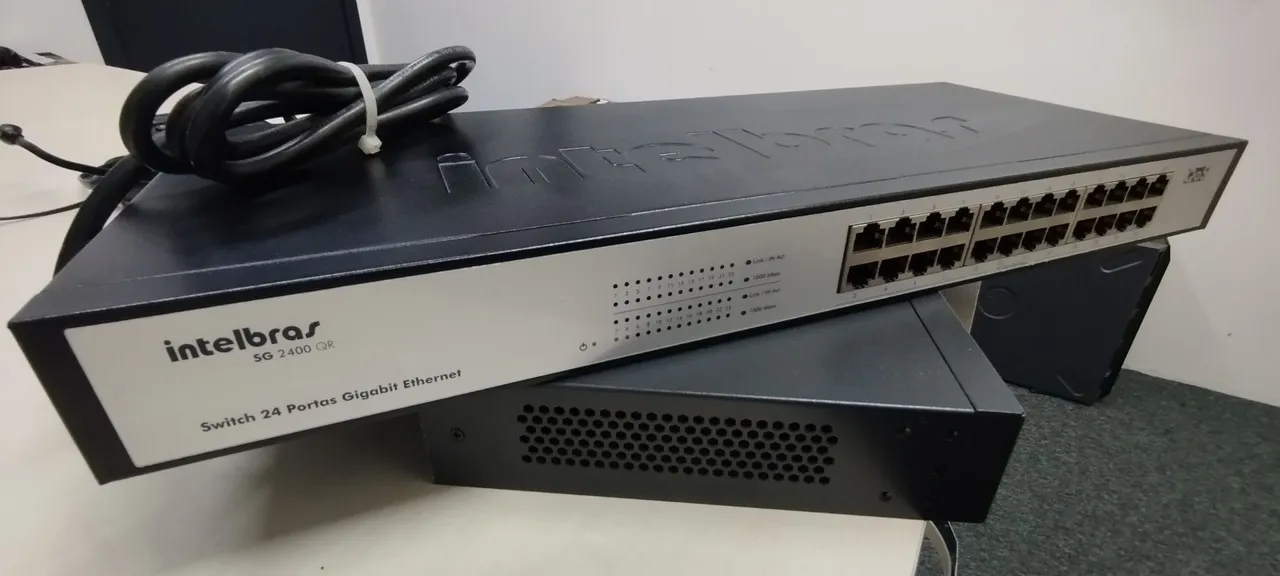 Switch 24p Gigabit Intelbras