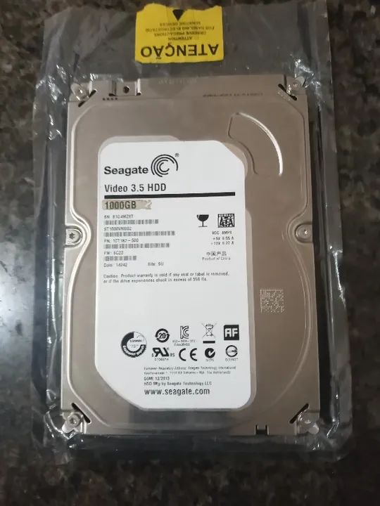Hd 1TB Seagate 3.5 HDD
