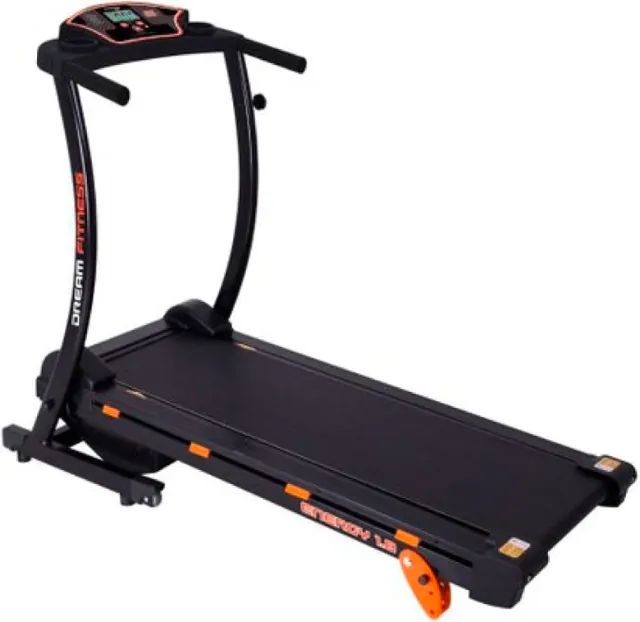 Esteira Ergométrica Elétrica Dobrável Dream Fitness Concept 1.8 12km/h 3 Níveis 1 Programa