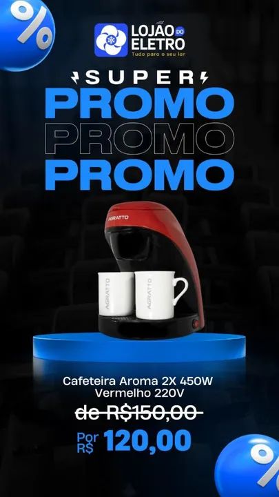 CAFETEIRA AROMA AGRATTO