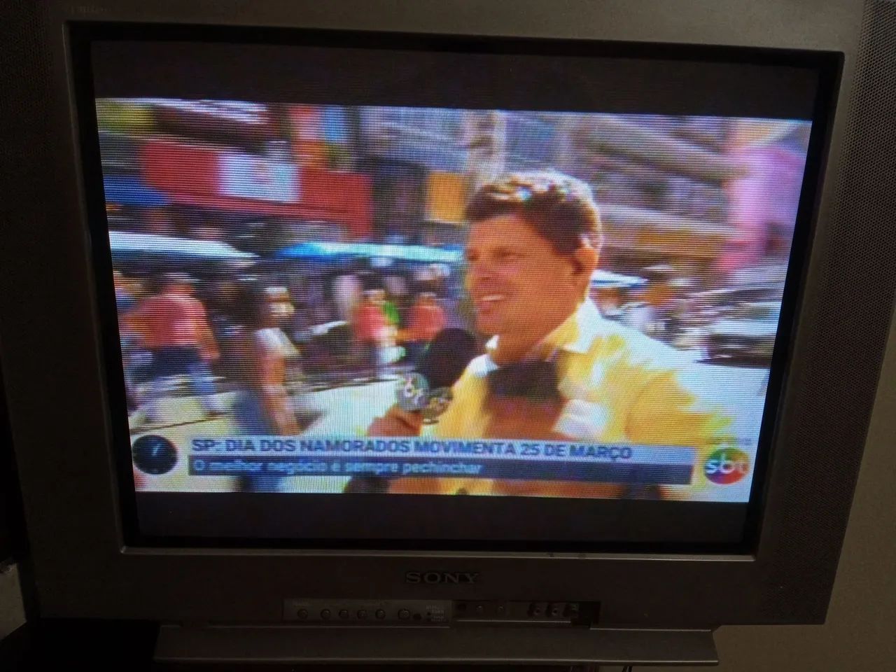 TV SONY TRINITRON TELA PLANA 25 PL