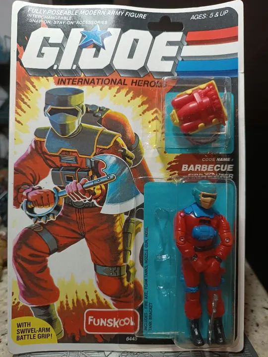 GI JOE/ COMANDOS EM AÇÃO/BARBECUE FIRE FIGHTER - Foto 4