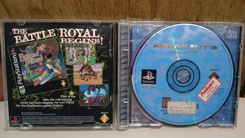 AQUANAUT'S HOLIDAY PS1 ORIGINAL USADO CIB - Foto 3