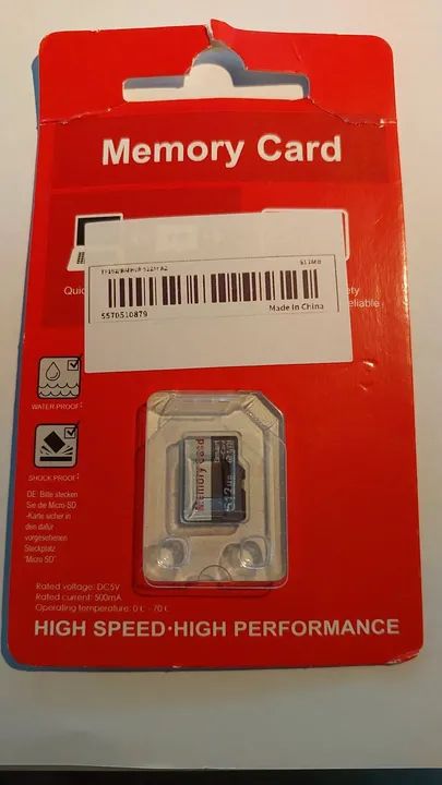 Cartão de Memória 512 GB - Alta Velocidade