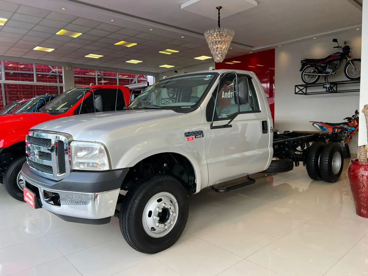 Ford F-4000 4x2 Turbo Diesel Completa Apenas 65.000 km 2011 - Foto 10